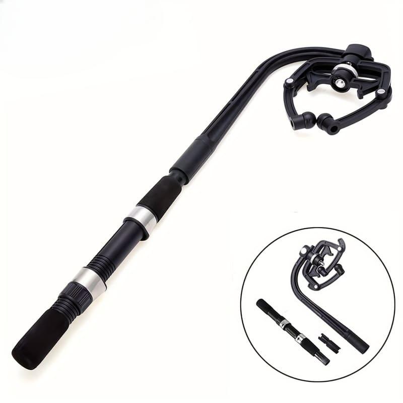 Handliche tragbare Angelrolle Langlebige und korrosionsbeständige Handangelrolle aus Nylon und Lader Ergonomischer Griff Geeignet für alle Angler