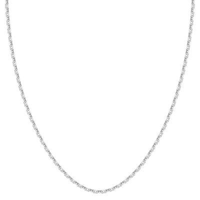 [Shinjuku Gin No Kura] Silver 925 4-Sided Azuki Chain, Approx. 1.9mm Wide, 40-80cm (50cm) Long, Thin, Simple, Men's/Women's Necklace, Chain Only