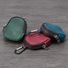 Retro Coin Bag Crazy Horse Leather Small Coins Keys Holder Zipper Pouches Bluetooth Earphone Storage Bags