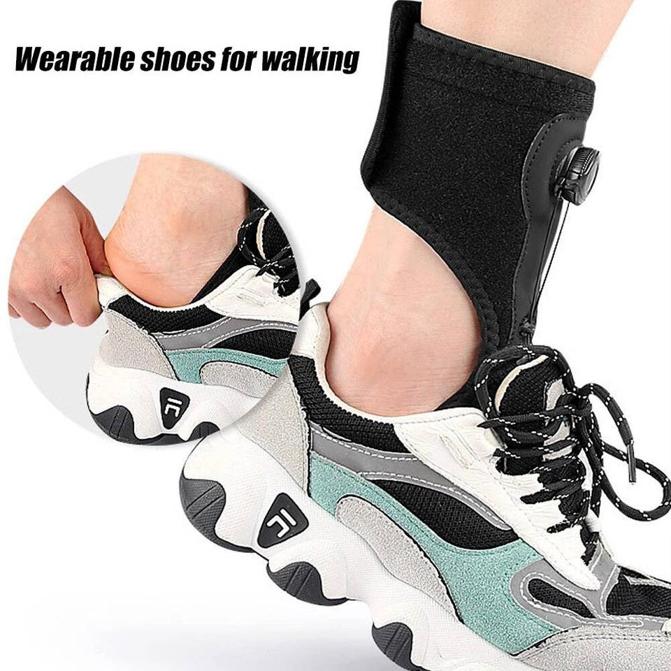 1PCS Compression Plantar Fasciitis Night Splint,drop Foot Orthopedic Brace Adjustable Rotating Knob Sleep Support For Foot Drop
