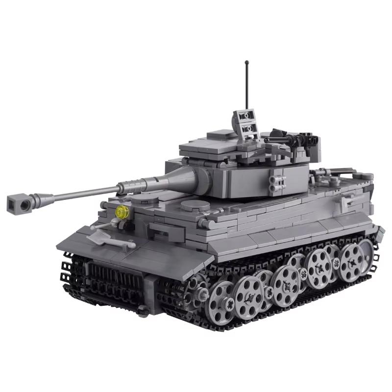 MOC WW2 Military War Vehicle Building Blocks Army Soldier US Spitfire Tank Armored Vehicle BF109 Fighter Jet Prison Cage Toys