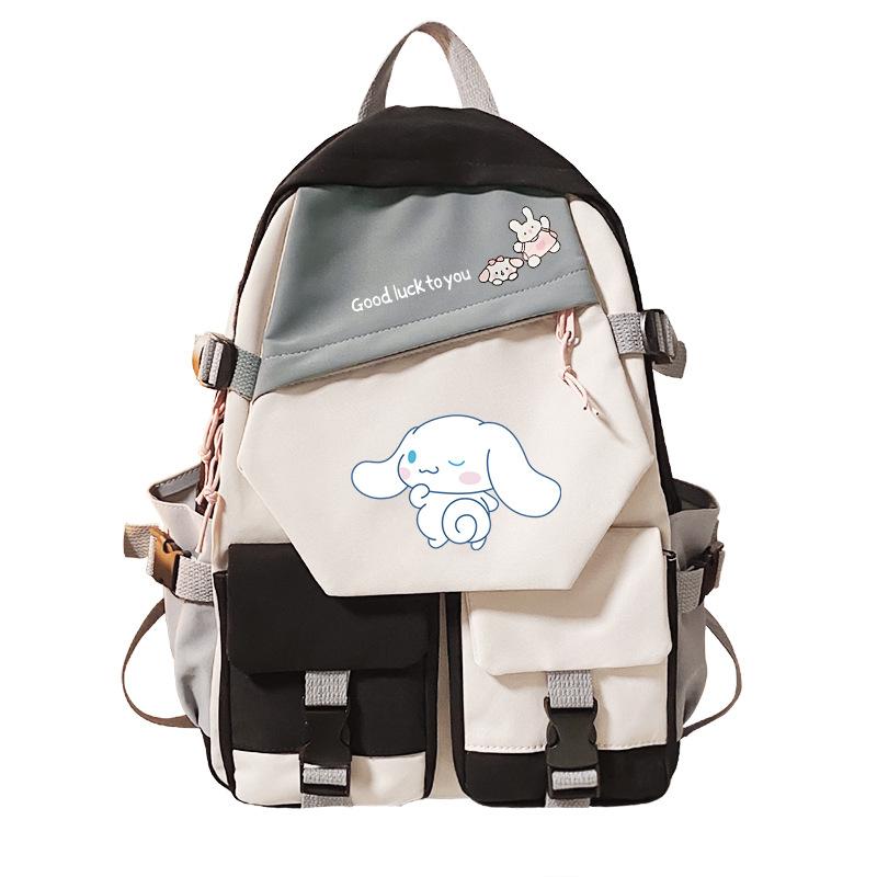 Cute Puppy Cartoon Printed Leisure Travel Bag, Primary And Secondary School Backpack