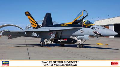 Hasegawa US Navy Super Hornet Vigilantes CAG Plastic Model Kit 02365 1/72 F/A-18E VFA-151