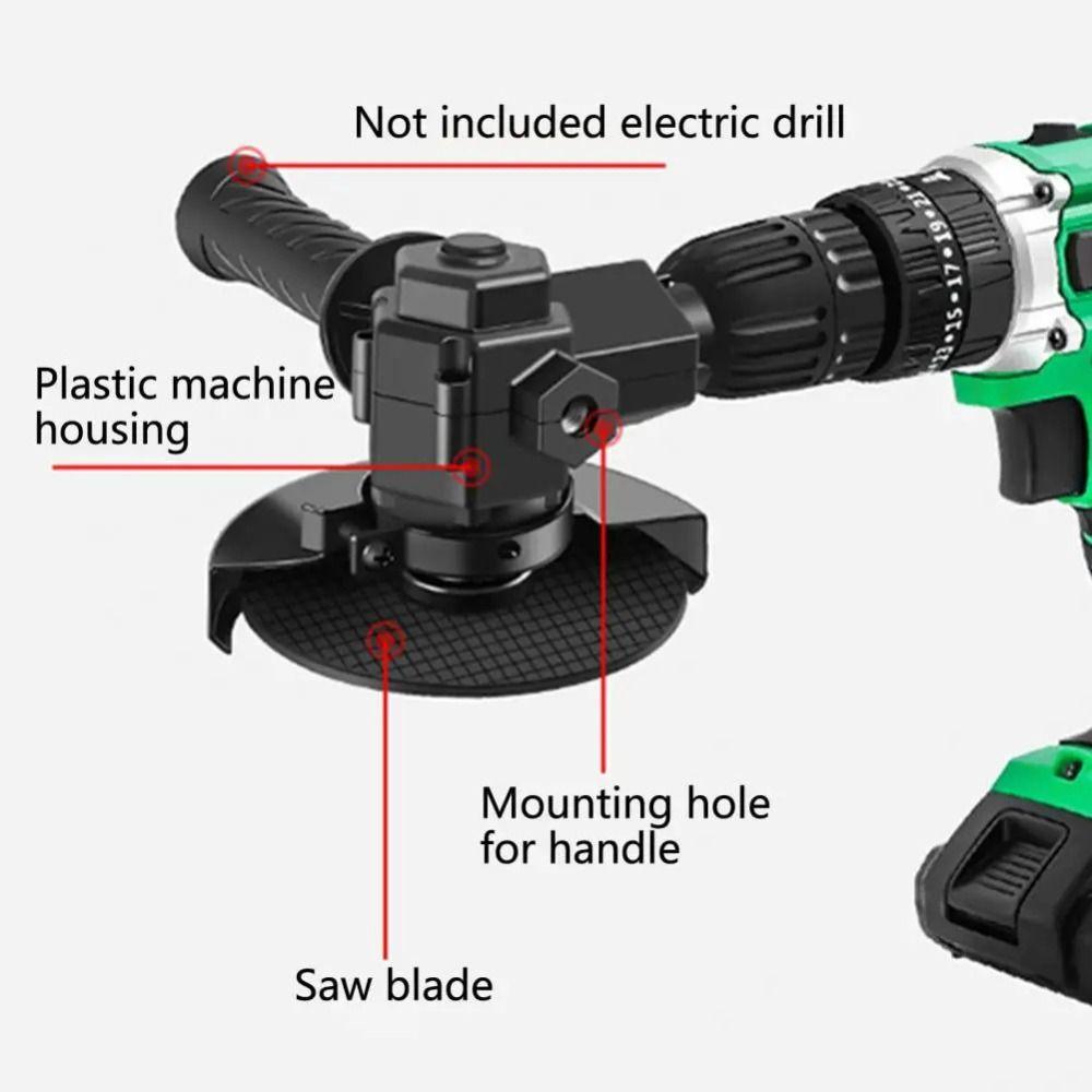 Durable Angle Grinder Conversion Head Set Handheld Electric Drill Angle Grinder  Carpentry