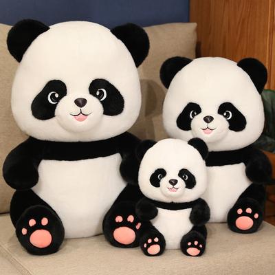 Brinquedos de pelúcia, Patas fofas, Bonecas panda fofas, Bonecas de conforto para dormir para crianças, Bonecas de pano para meninas