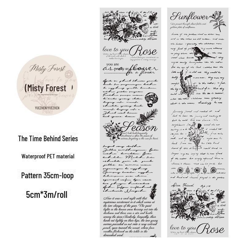 

Ретро-коллаж на английском языке от Yuezhen, текстовые наклейки для блокнота