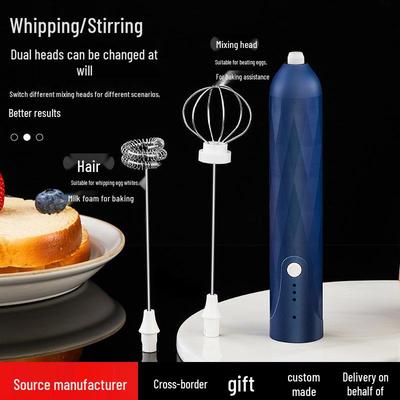 Compact Wireless Milk Frother & Egg Beater