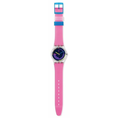 Swatch Neon Pink Podium Watch SO28K111 (Pink)