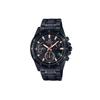 Edifice Series Waterproof Versatile Black Chain Quartz Movement Stainless Steel Strap Mens Watch Black Dial Men Watches EFV-540DC-1B