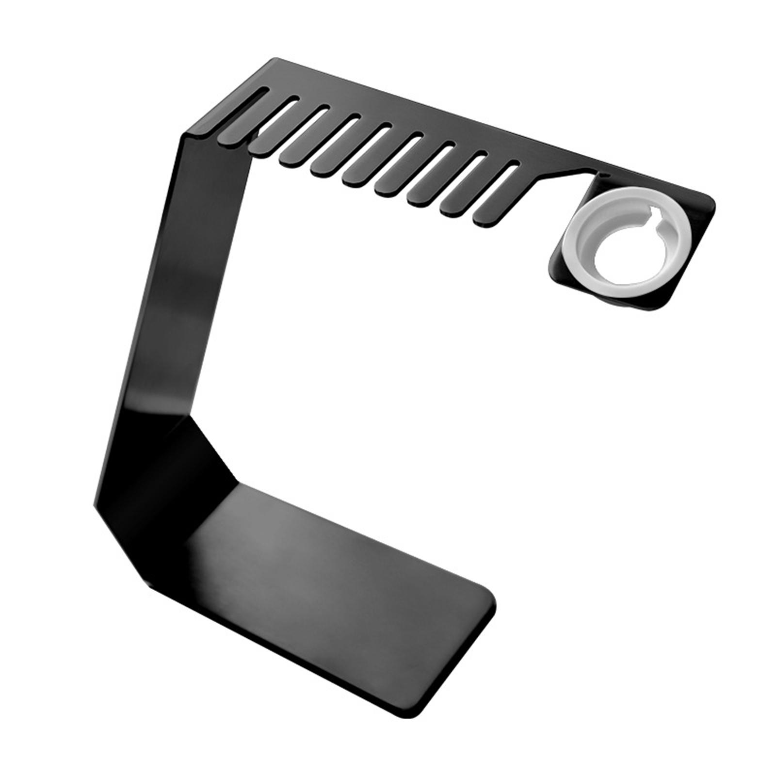 

Metal Watch Charging Base Smartwatch Charger Stand-Cradle for iOS Watch iWatch with Wristwatch Band Strap Storage Holder чёрный