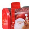 Gift Box Decorative Iron Creative Packaging Christmas Cookie Jar for Party Supplies Great Kids Gifts