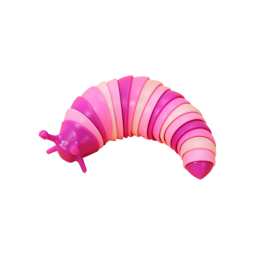 Stackable Caterpillar Toy for Toddlers Educational Segment Puzzle Early Learning Plastic Material for Children Playroom Nursery