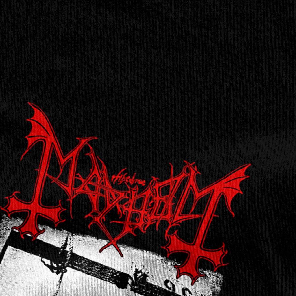 Men Women T Shirt Mayhem Deathcrush Euronymous Dead Varg  Short SleeveCotton T Shirts O Neck Large Size T Shirt