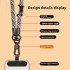 Anti Winding Crossbody Phone Strap 360° Rotation Mobile Phone Chain Mobile Phone Lanyard  Outdoor
