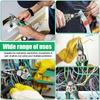 Alloy steel electrical wire stripping pliers with voltage tester 8-in-1 multifunctional wire stripping pliers tool