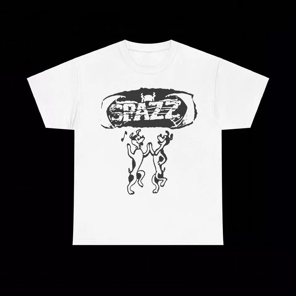 

Белая футболка Spazz Power Violence Crust Punk Grindcore Унисекс M