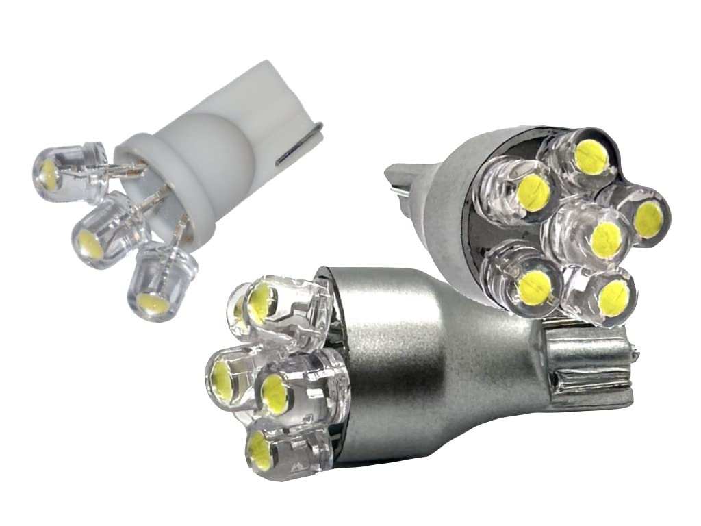 Aya LED Workshop Daihatsu Tanto/Custom/Fan Cross LA650S 660S Exclusive Number Light Back Lamp Set Nichia LED T10 T16 Vehicle Inspection Compatibl