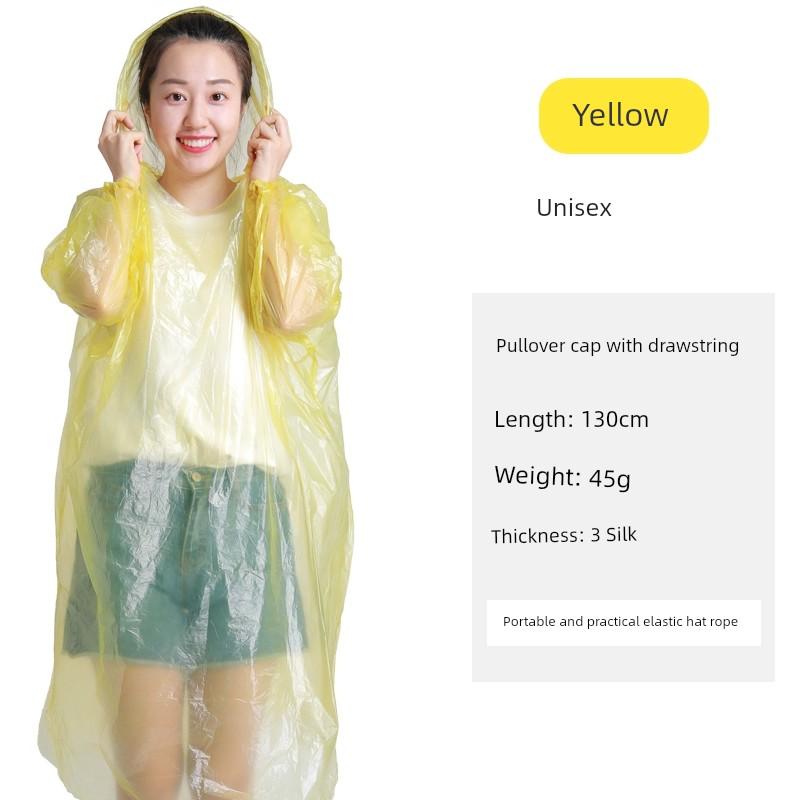 Thickened Children's Large Size Outdoor Travel Disposable Raincoat