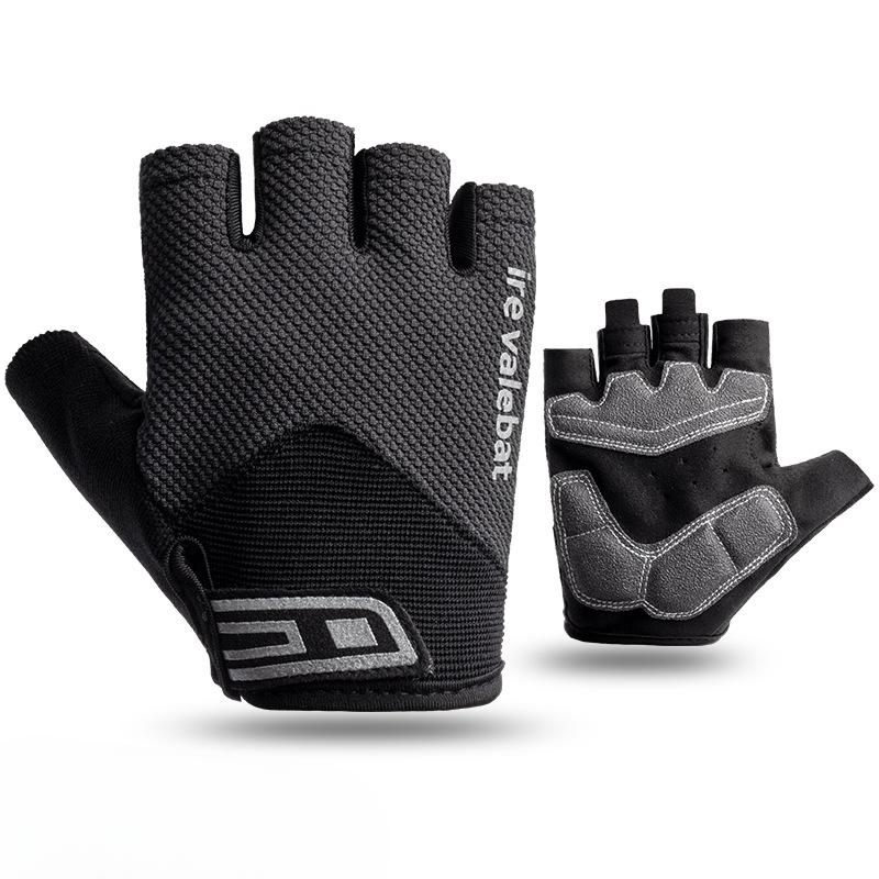 Outdoor Cycling Short Finger Gloves Sports and Fitness Mountaineering Breathable and Anti Slip Half Finger Bicycle Gloves for Men and Women