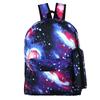 Printed backpack + pencil case casual student schoolbag two-piece set