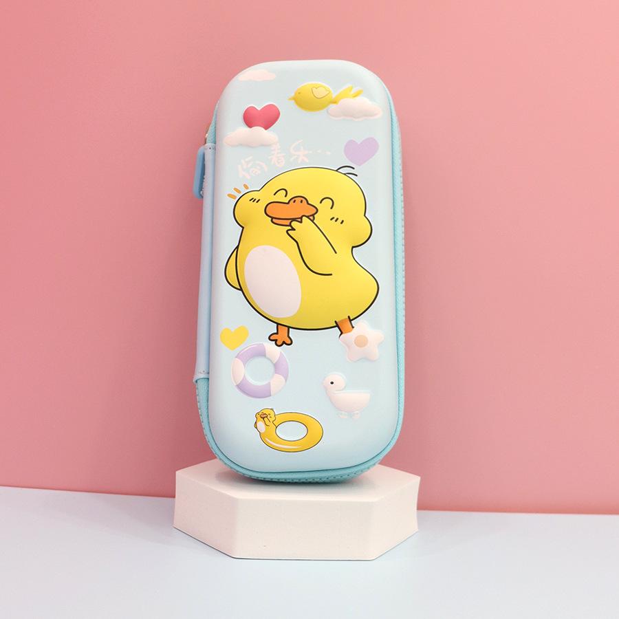 High-value Large-capacity Pencil Case 3D Three-dimensional Stationery Case EVA Pencil Case Cartoon Creative Large-capacity Student Pencil Case