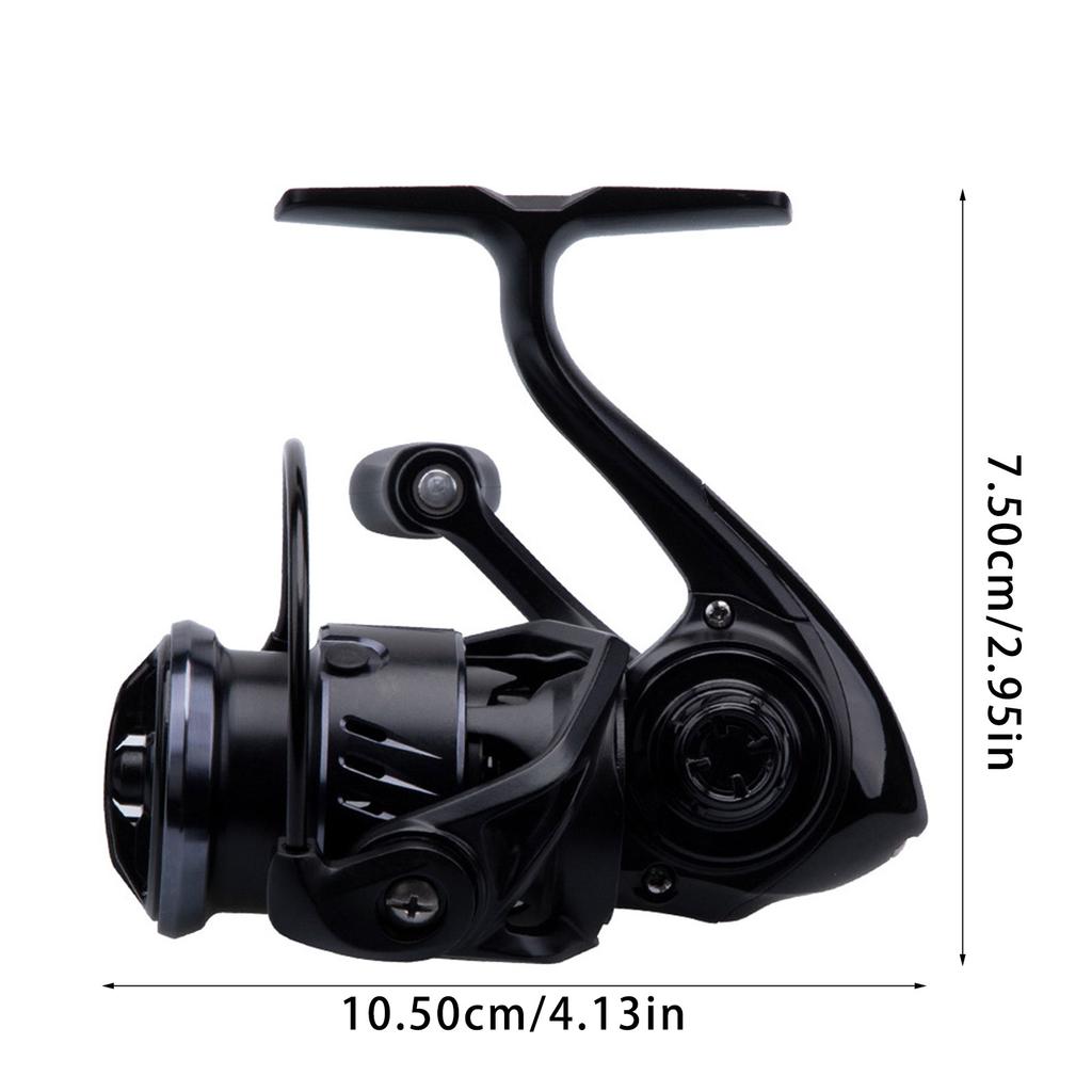 Saltwater Freshwaters Spinning Fishing Wheel Replacement 5.2:1 Highly Speed Gear Ratio Fishing Reel Fishing Part