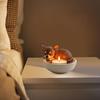 Puppy Candle Holder Handmade Animal Tea Light Candle Holder Cartoon Sleeping Dog Tealight Candle Holder for Dog Lovers Gift Home Decor