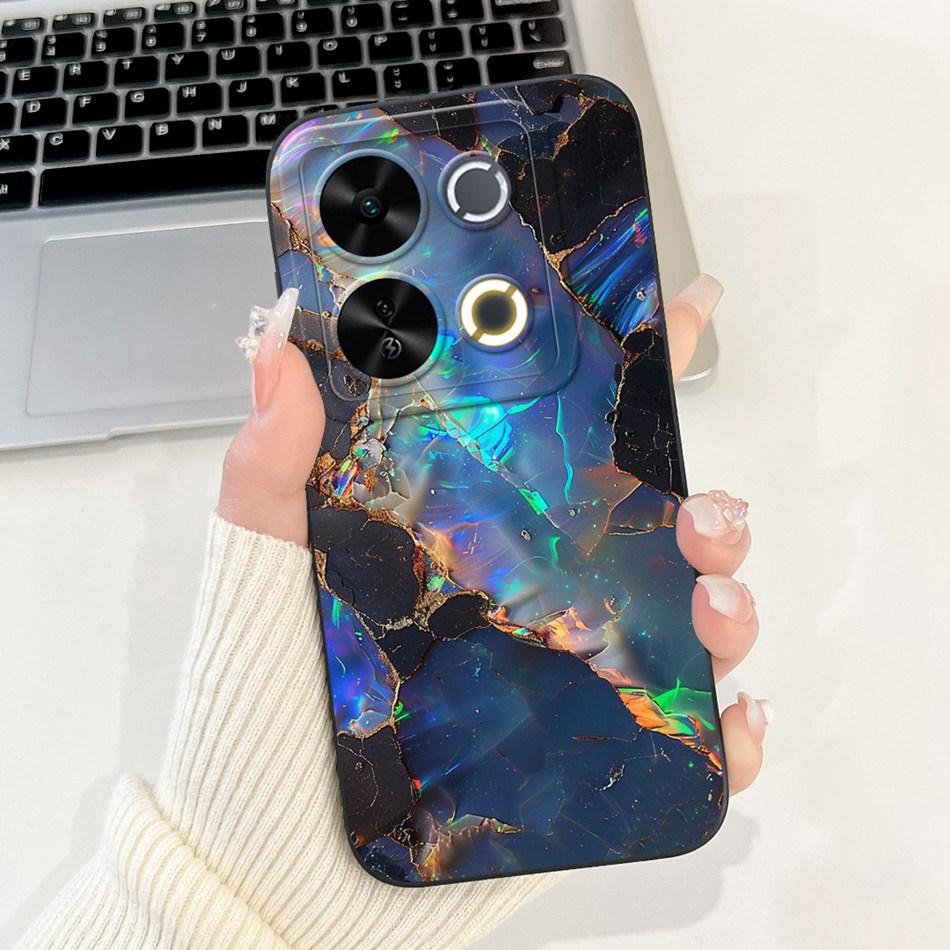 For ITEL P65 New Fashion Dusk Beach Painting Case For Itel P671L ItelP65 4G Soft Silicone Shockproof Phone Cases