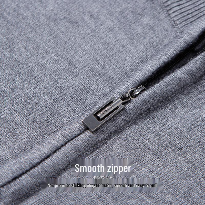 Hodo Men's Half-Zip Heavyweight Thermal Knit Sweater