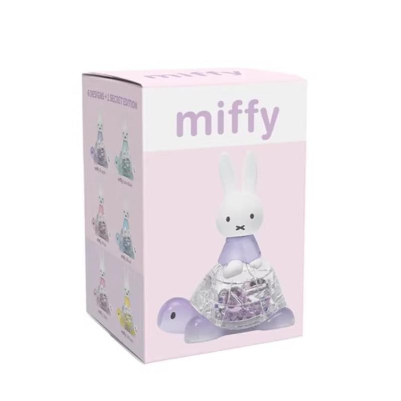 

Genuine Animation Miffy Rabbit Blind Case Miffy Turtle Collection Line Kawaii Figure Miniature Playthings Collector Tabletop Ornaments Boys Girls