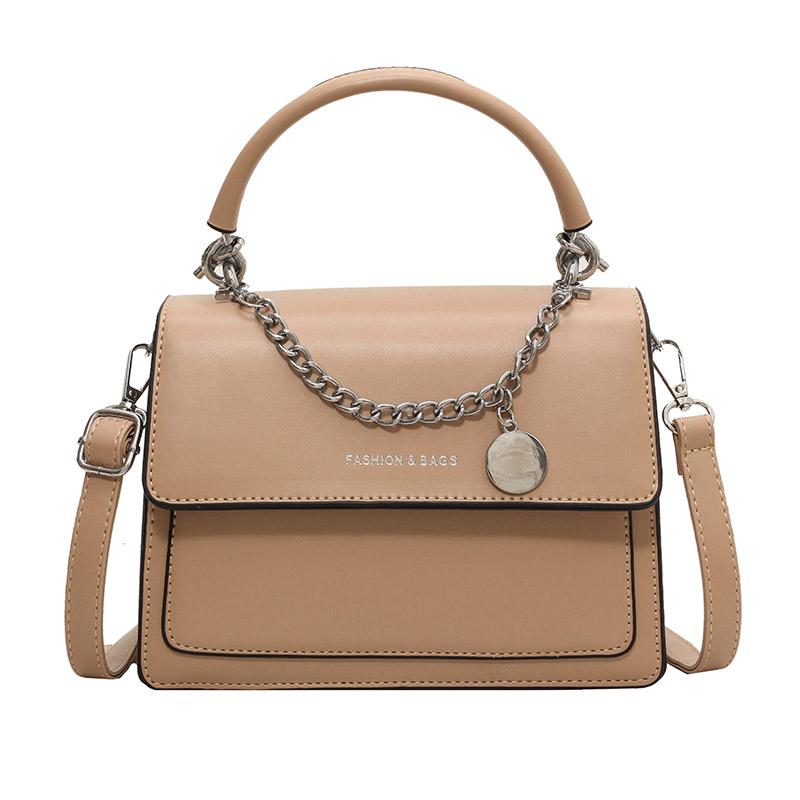 Korean Stylish Crossbody Bags for Women 2026 New Mini Square Handbags Luxury Designer Purses Ladies Travel Chain Shoulder Bags