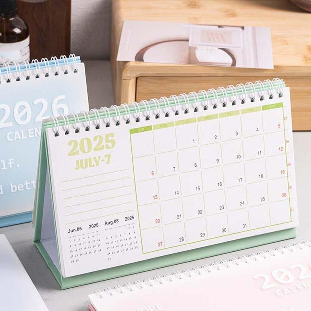 Aesthetic Calendar Ornament Anti-splash Water Date Display Ornament Bedside Table