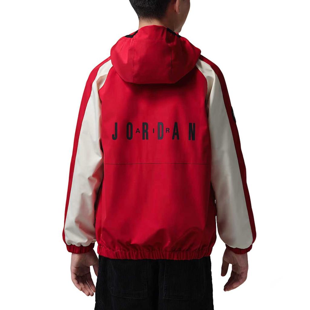 Jordan Color Block Fleece Hooded Zipper Jacket Kids Jackets IR8010-687