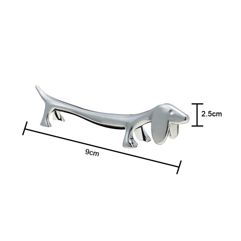 Stainless Steel Chopstick Rests Metal Dog Shape Chopstick Racks Cutlery Organizer Chopsticks Rest Dinner Table Supplies