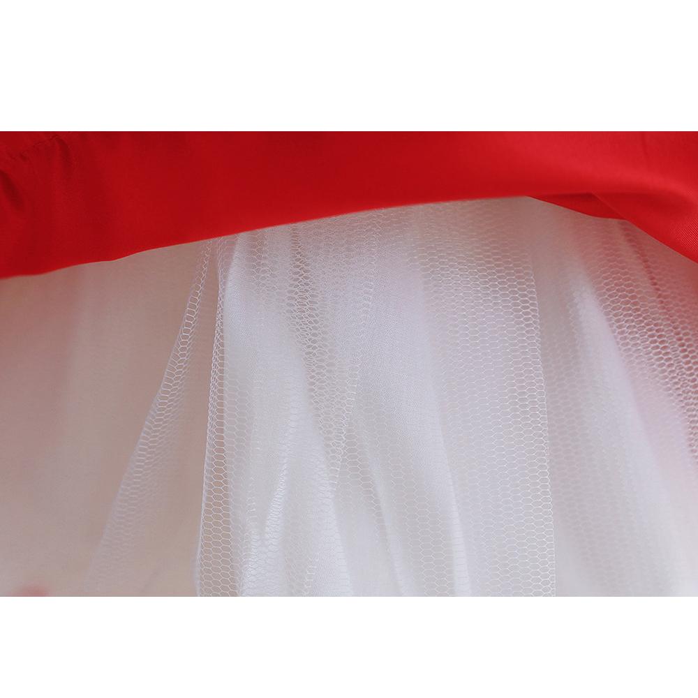 Little Girl's Gown Dresses Colorful Girls Puffy  Melaleuca Contrast Color Sparkling Kids Birthday Dress Elegant Soft Party Dress Ball Gown for Girls