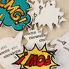 Original English Letters Embroidered Patch Sticker for Clothing