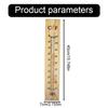 Tool Wooden Thermometer Outdoor Wooden 40cm X 7cm X 1cm Garden Décor Indoor Thermometer Exquisite High Quality
