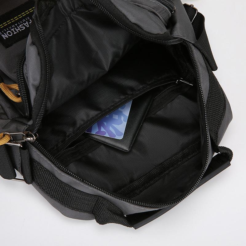 Pánská taška přes rameno Business volnočasová Velkokapacitní přenosná kabelka Vícevrstvá voděodolná Pánské crossbody tašky