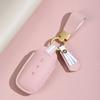 [smasol] New Serena C28 Lukes B4 Late X-Trail Key Cover Genuine Leather Nissan Sakura