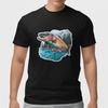 Trout Fishing T Shirt Lake Mountain Fish Tee Outdoor Nature Fisherman Shirt Gift