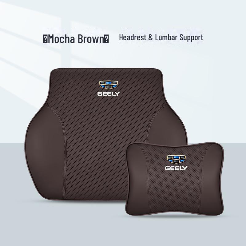 Geely Auto Kopfstütze und Lendenstützkissen für Xingruixing, Yue I, Binyue, Coolray, Boyue L, Dihao.