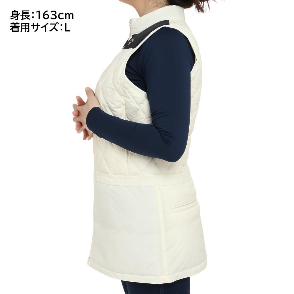 Callaway Down Vest and Golf C22216202 L Women's Full-Zip (Stretch, Water-Repellent, Warm) / / 1031_White