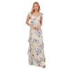 Anaya With Love Womens/Ladies Floral Asymmetric Maxi Dress