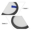 ~2 Stück Filter Ersatzteil Für 1Profi Care 8930377 PC-BS 3037 A Akku-Handstaubsauger Waschbarer Vorfilter