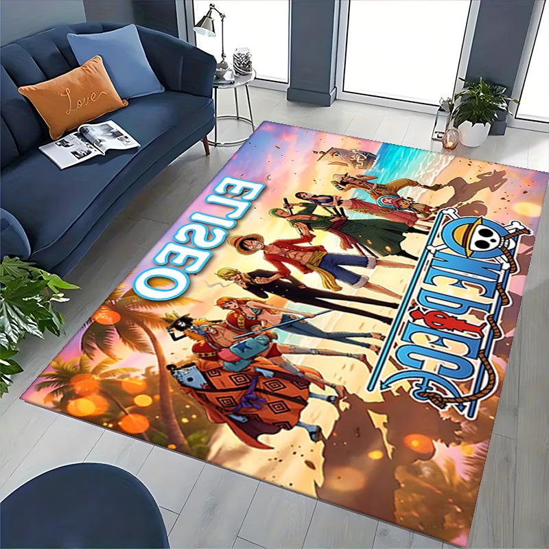 1pc One Piece Adventure Carpet Rug for Bedroom Living Room Decor Sofa Home Game Area Rug Non-slip Floor Mat. D7270156