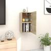 VidaXL Wall-mounted TV Cabinets 2 Pcs Sonoma Oak 30.5x30x30 Cm