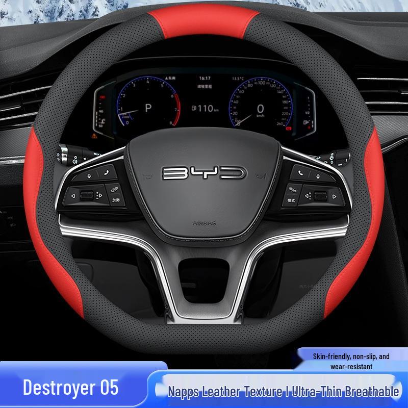 BYD Destroyer 05 Universal Steering Wheel Cover – Four Seasons, No-Sew, Thin