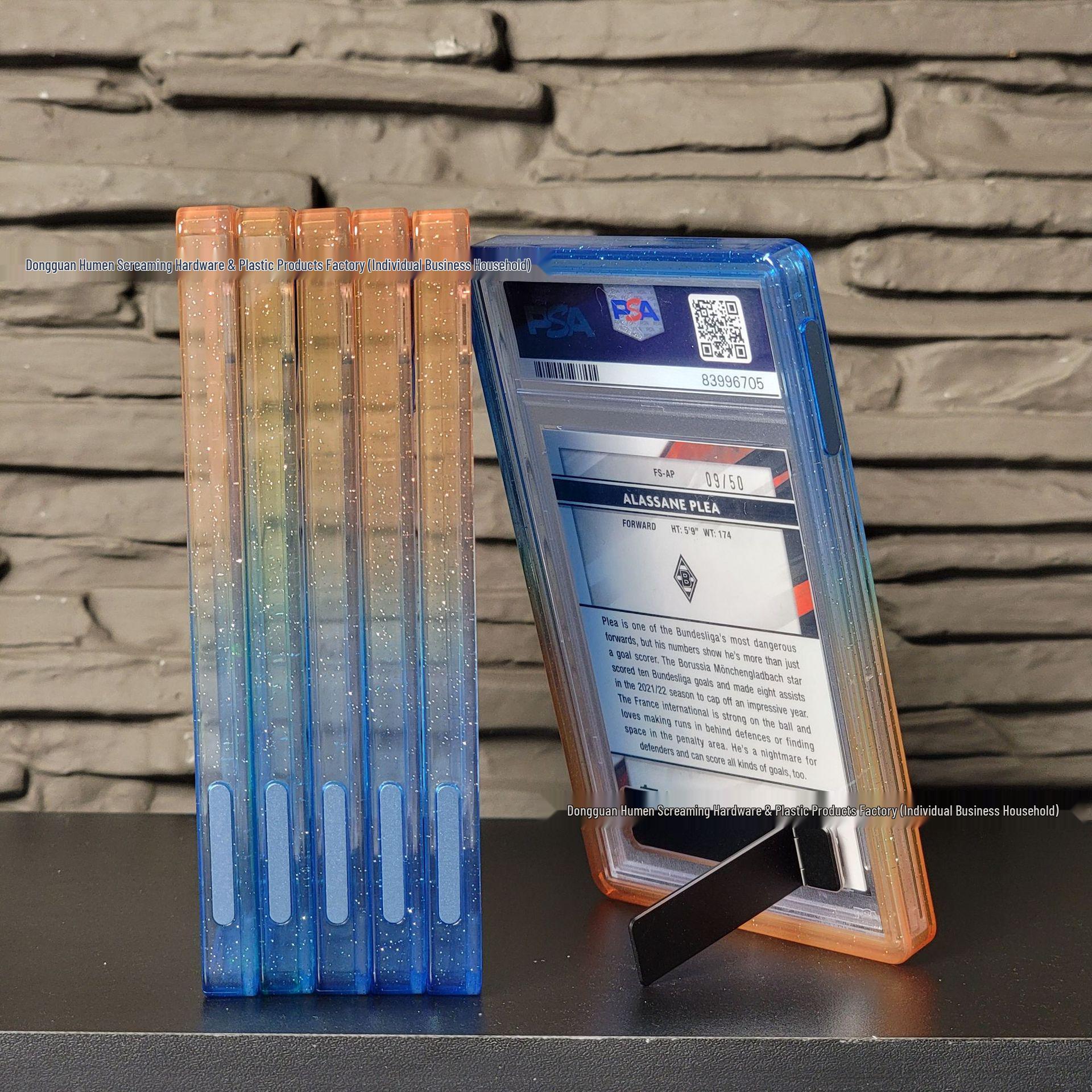 

PSA35 BGS Graded Card Glitter Silicone TPU Protective Case Custom Card Color