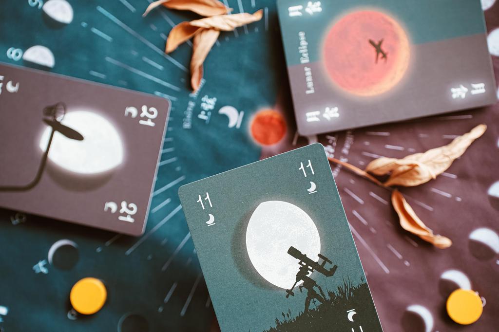 Lunar Trick Board Game Lunar Trick Trick Taking Shinka GAMES