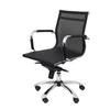 Ergonomic Office Chair - PIQUERAS Y CRESPO - Chinchilla Model - Black - Fabric - Contemporary